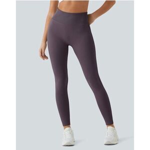 Brand New - Halara Women’s L 7/8 Seamless Flow Butt Lifting Leggings Night’s Pur